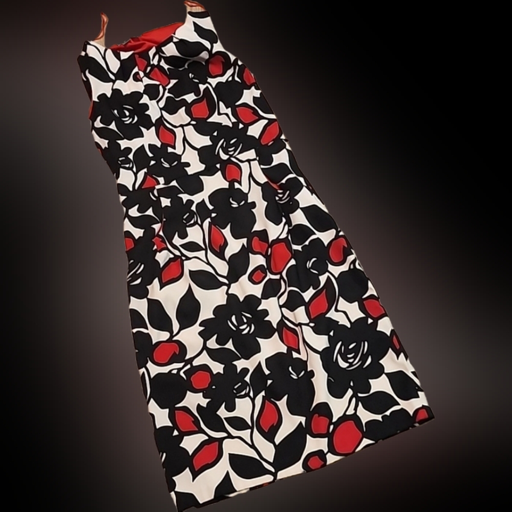 Dress Black and red